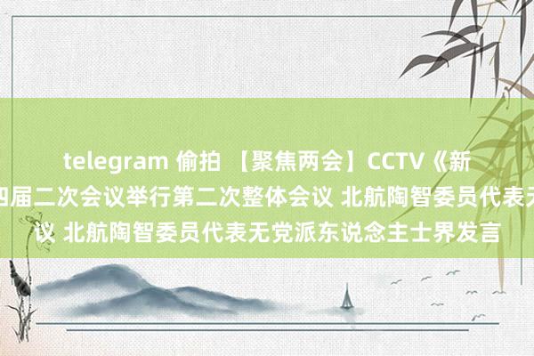 telegram 偷拍 【聚焦两会】CCTV《新闻联播》：天下政协十四届二次会议举行第二次整体会议 北航陶智委员代表无党派东说念主士界发言